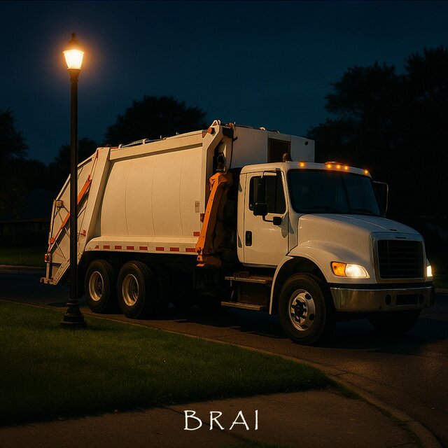 Garbage Truck Nocturne