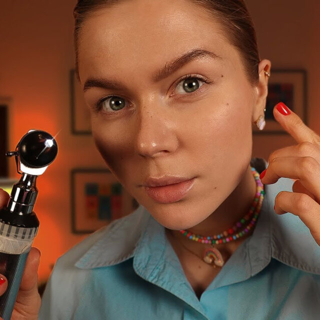 ASMR Ear Exam and Deep Cleaning