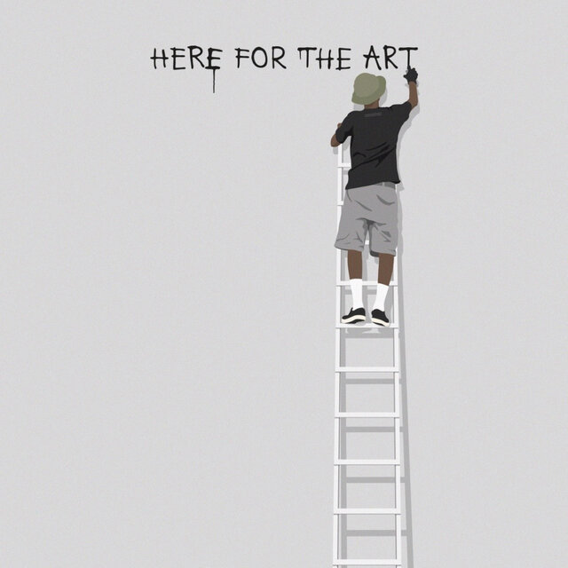 here for the art
