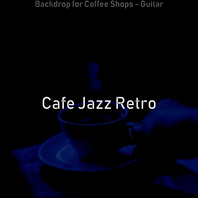 Backdrop for Coffee Shops - Guitar