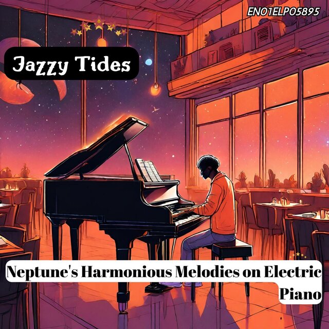 Jazzy Tides: Neptune's Harmonious Melodies on Electric Piano