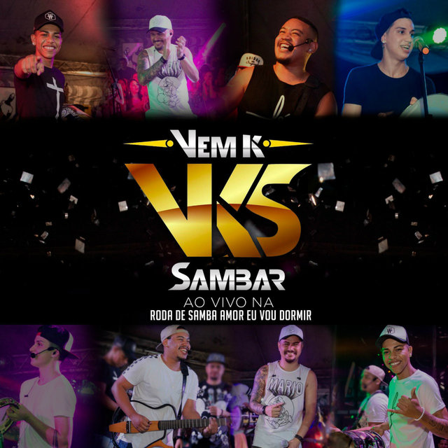 Grupo Vem K Sambar Ao Vivo na Roda de Samba Amor Eu Vou Dormir