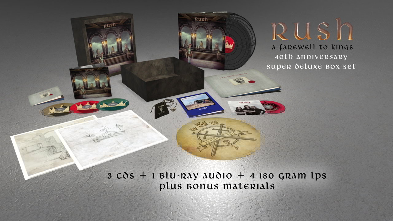 A Farewell To Kings: 40th Anniversary Deluxe Edition Unboxing Video