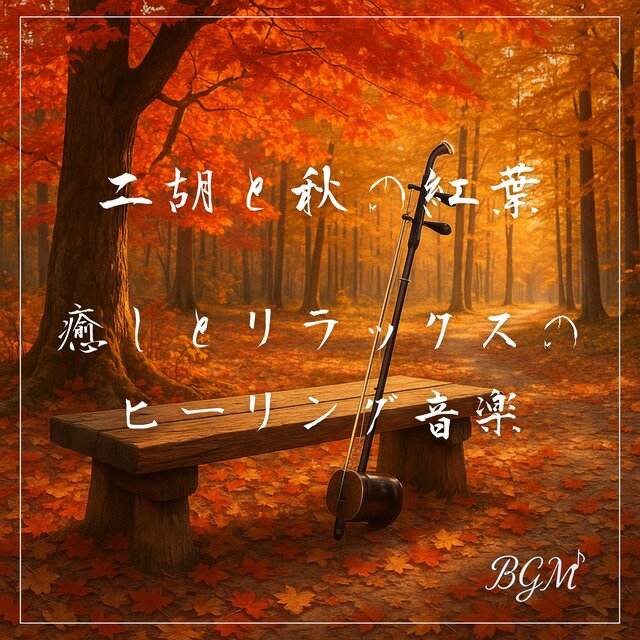 二胡と秋の紅葉 — 癒しとリラックスのヒーリング音楽