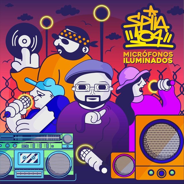 Micrófonos Iluminados