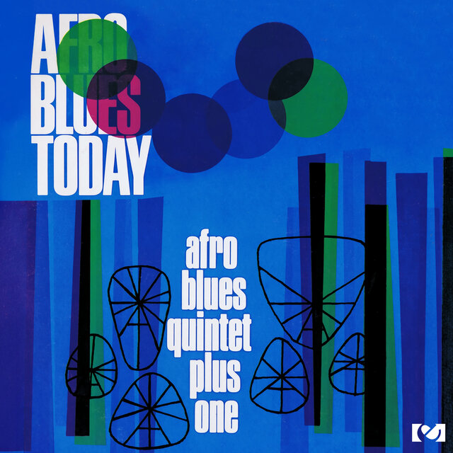 Cover art for album Afro Blues Today by The Afro Blues Quintet Plus One