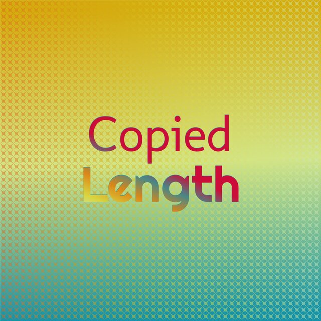 Copied Length