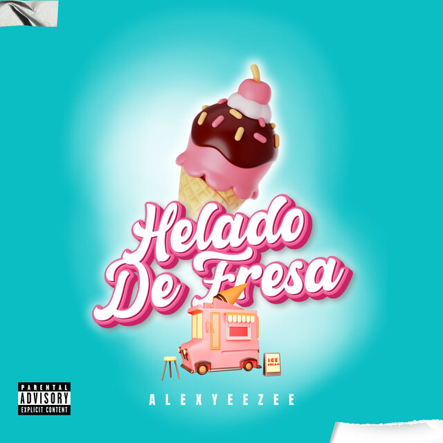 Helado de Fresa
