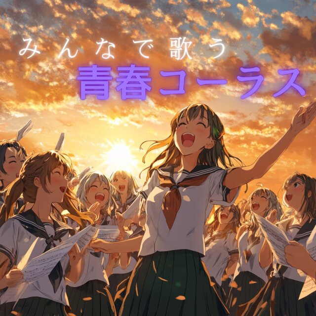 Youth chorus singing together (Cover)