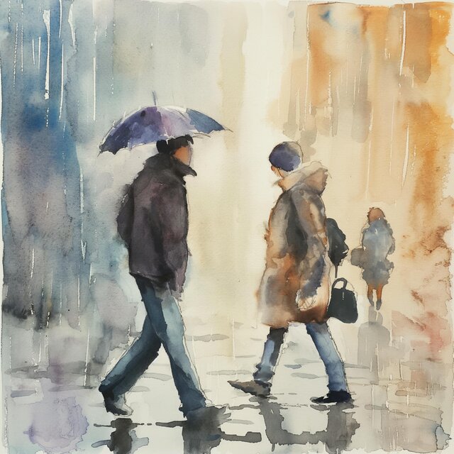 Between warm and cold