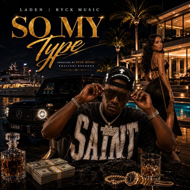 Cover art for album So My Type by LADEN