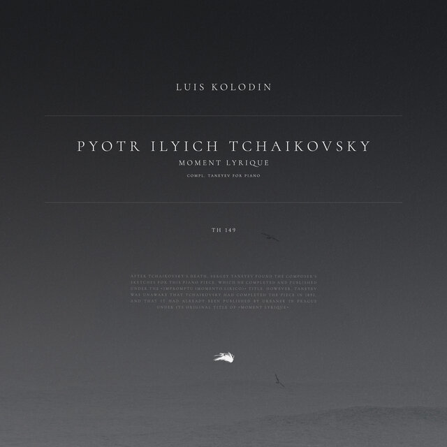Moment lyrique, TH 149 (Compl. Taneyev for Piano)