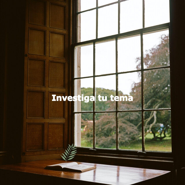 Investiga tu tema