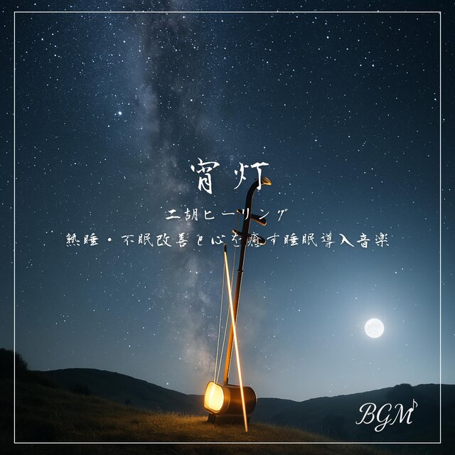 【宵灯（Yoitou）】二胡ヒーリング — 熟睡・不眠改善と心を癒す睡眠導入音楽