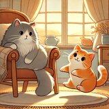 My Two Cats