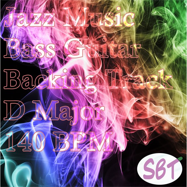 Jazz Music for Bass Guitar in D Major, Vol. 1