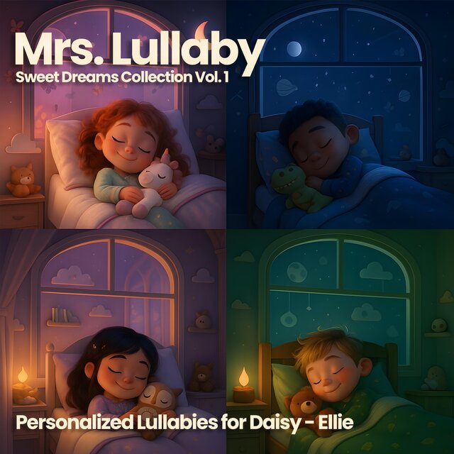 Sweet Dreams Collection Vol. 1 : Personalized Lullabies for Daisy to Ellie