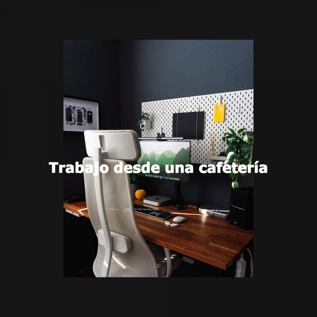 Trabajo desde una cafetería