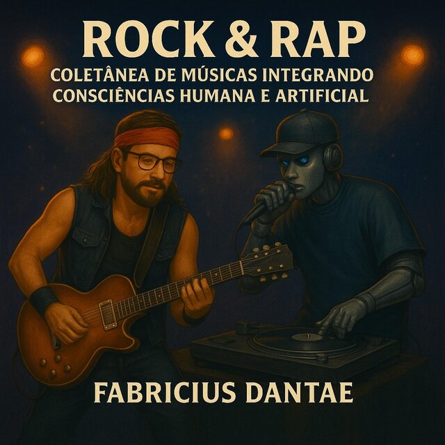 Rock & Rap: coletânea de músicas integrando consciências humana e artificial