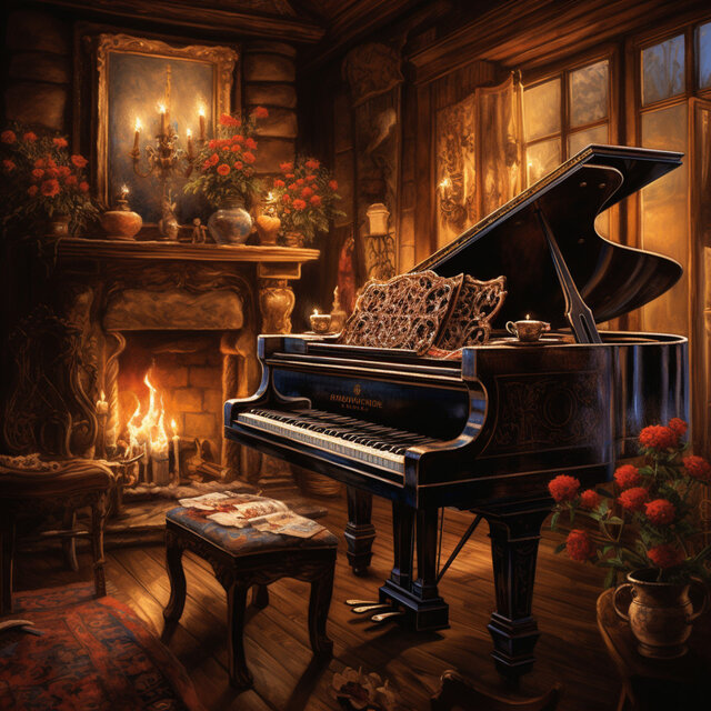 Reflexiones De Piano: Ecos Serenos De Tranquilidad