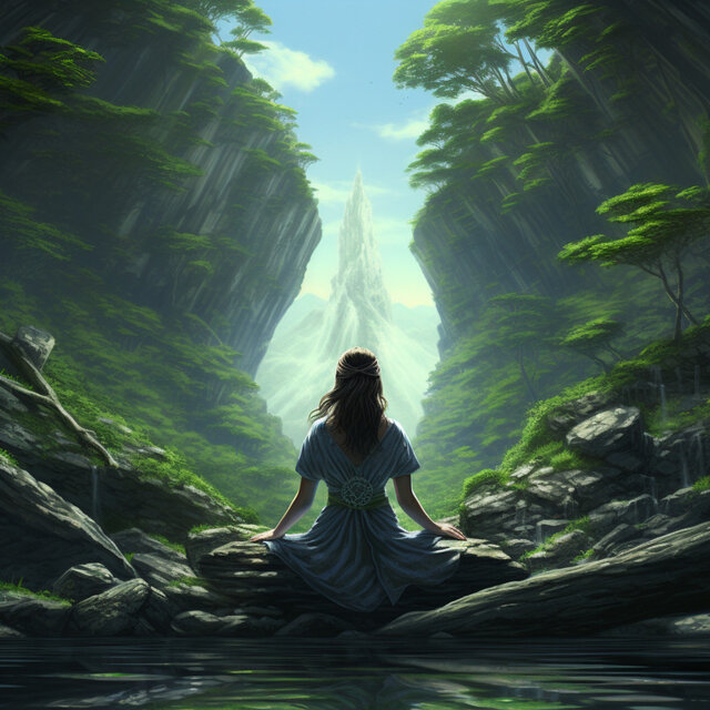 Nature's Rain and Insects: Meditation Melodies