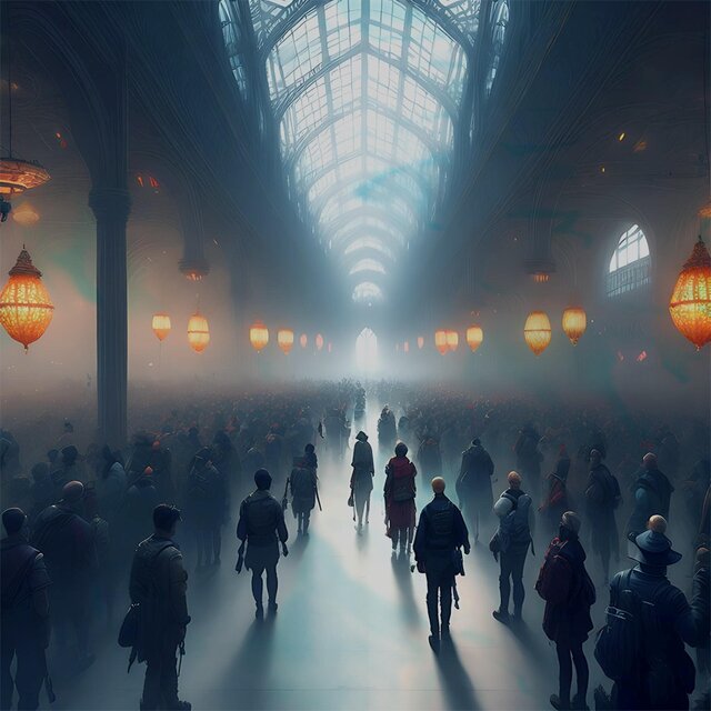 Crowded Halls