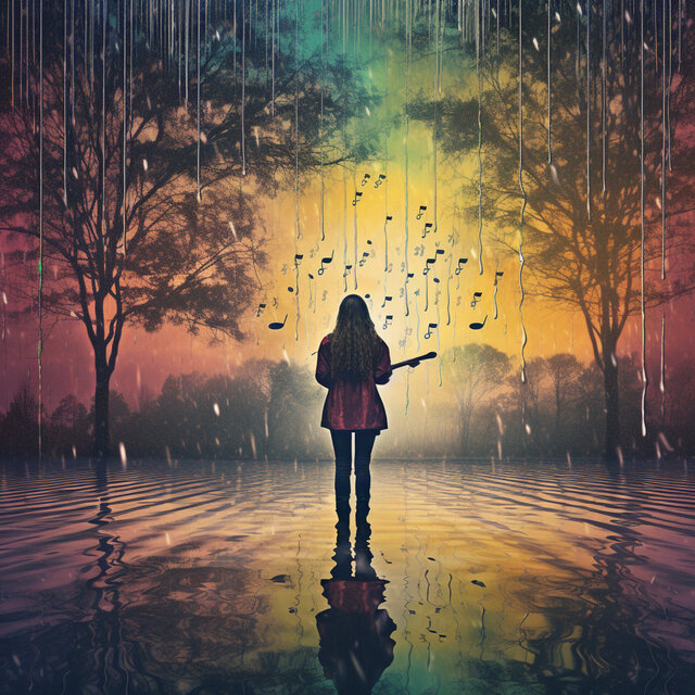 Rainy Meditation Retreat: Serene Rain Showers Hymn