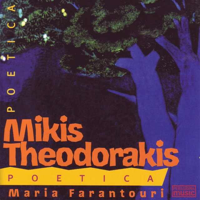 Cover art for album Poetica by Maria Farantouri