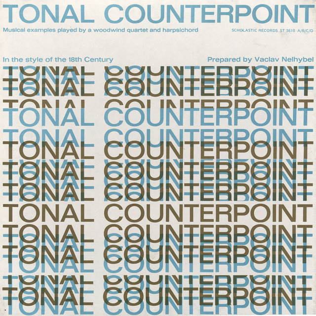Tonal Counterpoint in the Style of the 18th Century Prepared by Vaclav Nelhybel