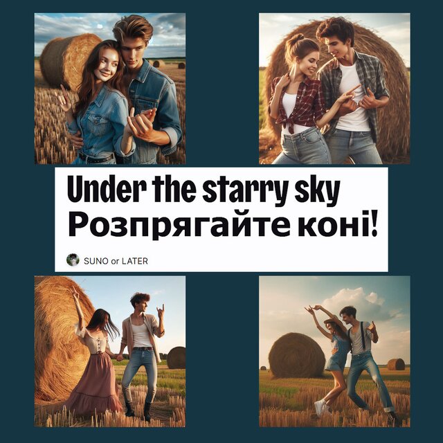 Under the starry sky Розпрягайте, хлопці, коні!