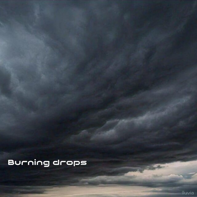 Burning drops