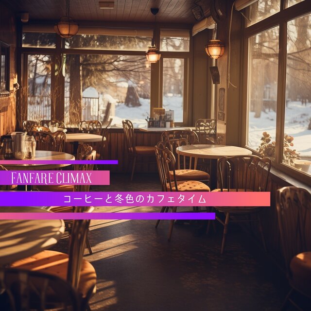 コーヒーと冬色のカフェタイム