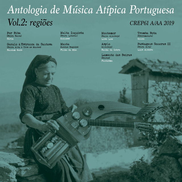 Cover art for album Antologia de Música Atípica Portuguesa, Vol. 2: Regiões by Various Artists