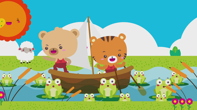 Deep and Wide Bible Song for Kids