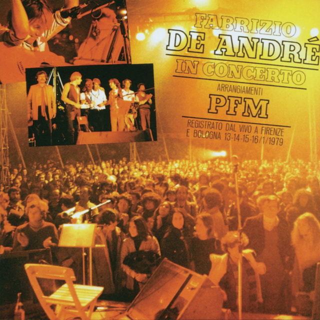 Cover art for album Arrangiamenti P F M by Fabrizio De Andre