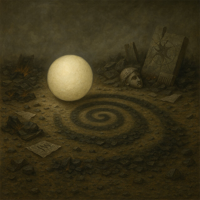 Cover art for album Spiral Event by Jody Whitesides