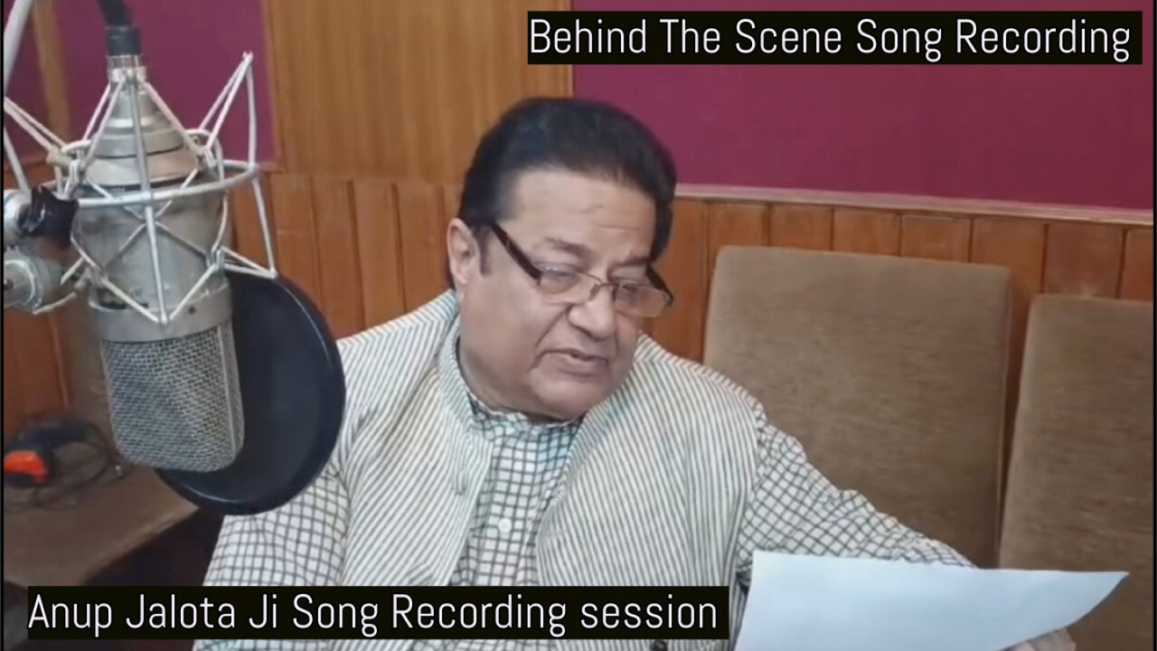 Anup Jalota - Behind The Scene|Sai Baba Yeh Tera Janam Din|Song Recording|Exclusive|OnClick Bhajans