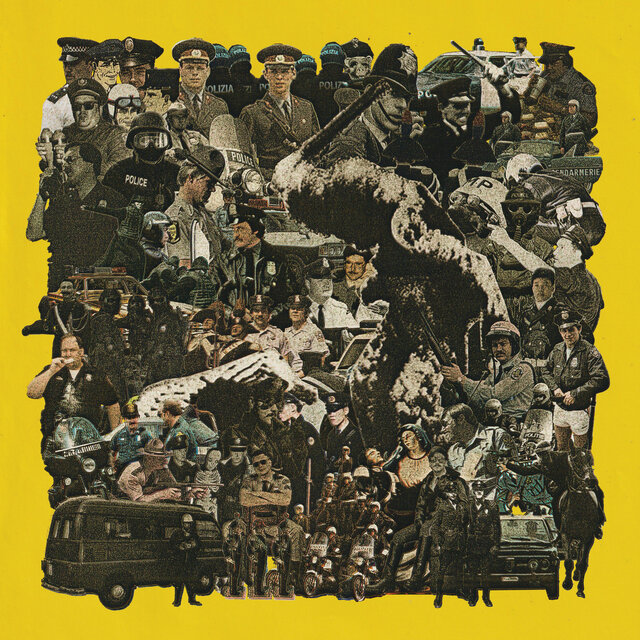 Cover art for album Cop Days by Komarov Magnificent Backflip