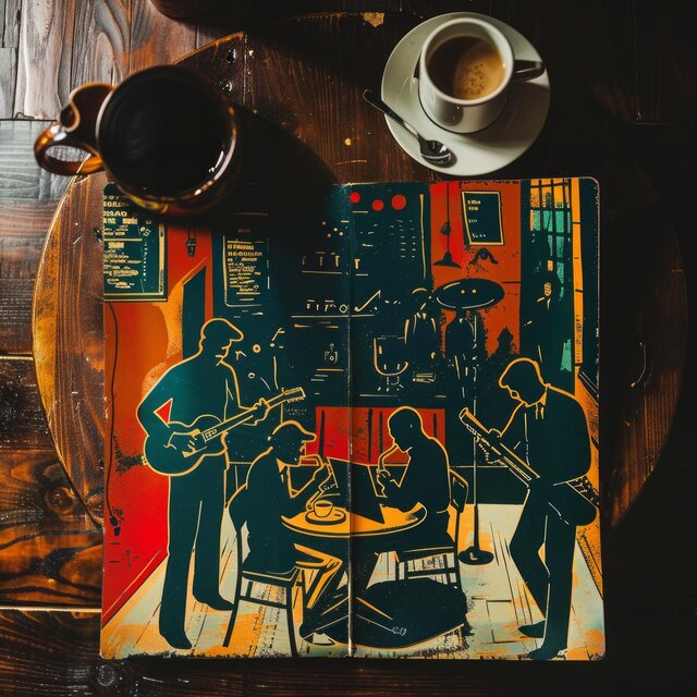 Jazz Latino Especial: Noite de Café com Toque de Luxo e Bossa Nova