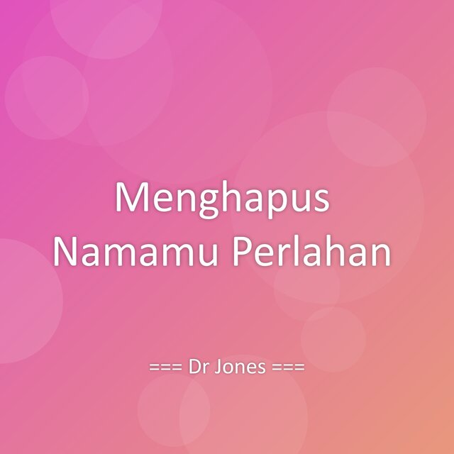 Menghapus Namamu Perlahan