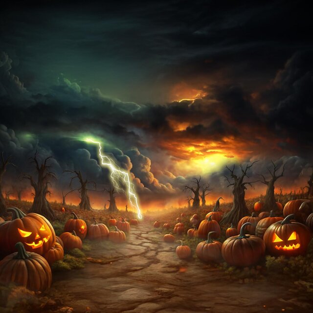 Haunted Storm at Midnight
