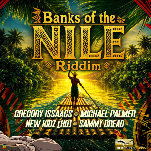 Cover art for album Banks of the Nile Riddim by "Various Artists"