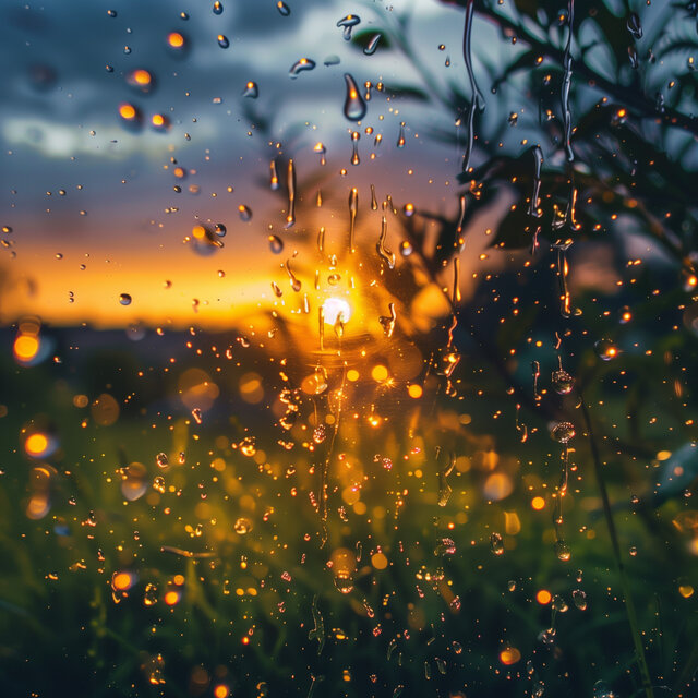 Eternal Rain at Sundown