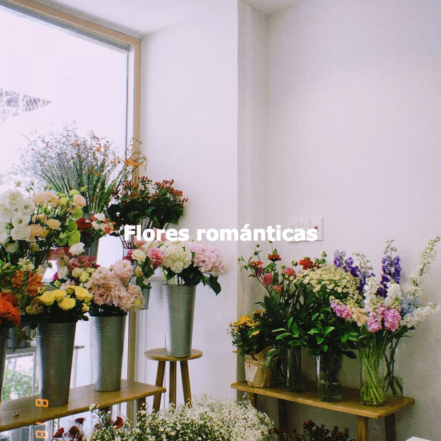 Flores románticas