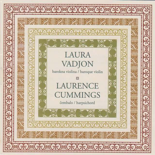Laura vadjon, baroque violin & laurence cummings, harpsichord