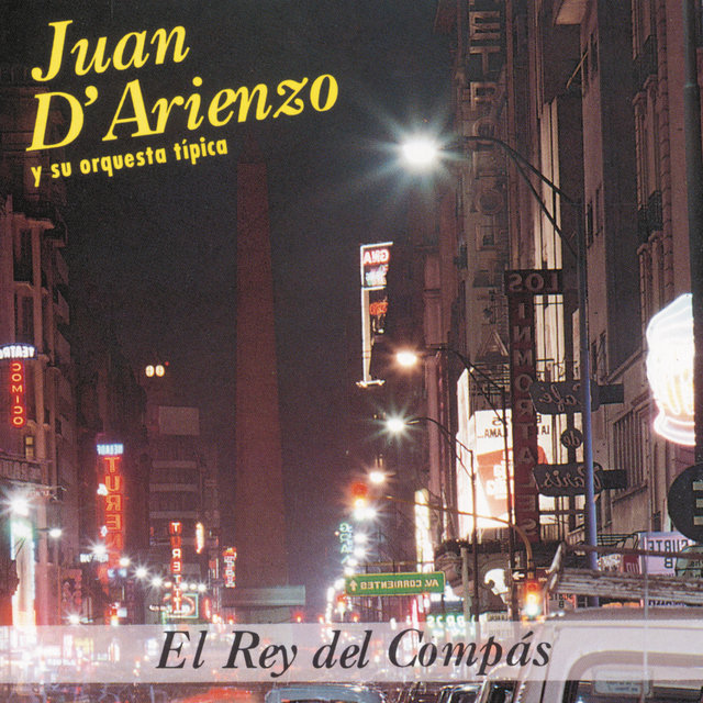 Cover art for album El Rey Del Compas by Juan D'Arienzo