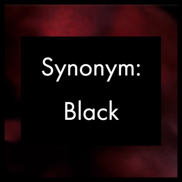 Synonym (Black)