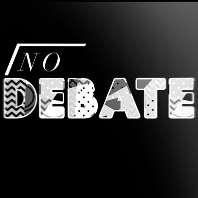 No Debate