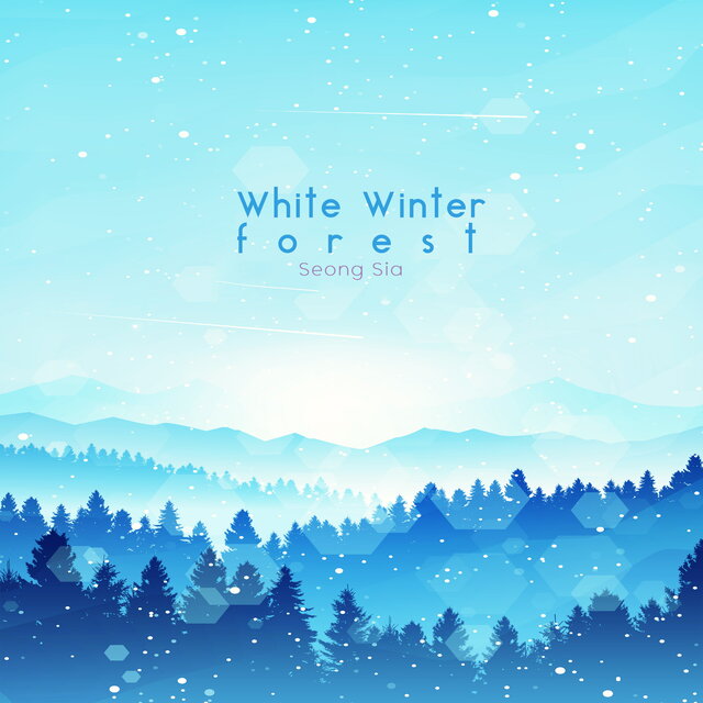 White Winter Forest