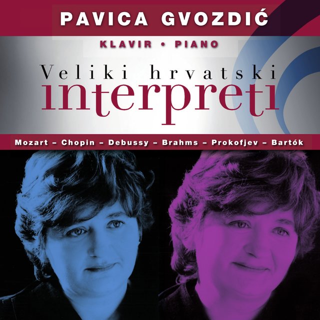 Pavica Gvozdić, klavir: Mozart, Chopin, Debussy, Brahms,  Prokofjev, Bartók - 75 for 75
